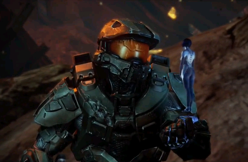 Cortana and Master Chied